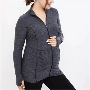 Motherhood Active Gray Top Jacket